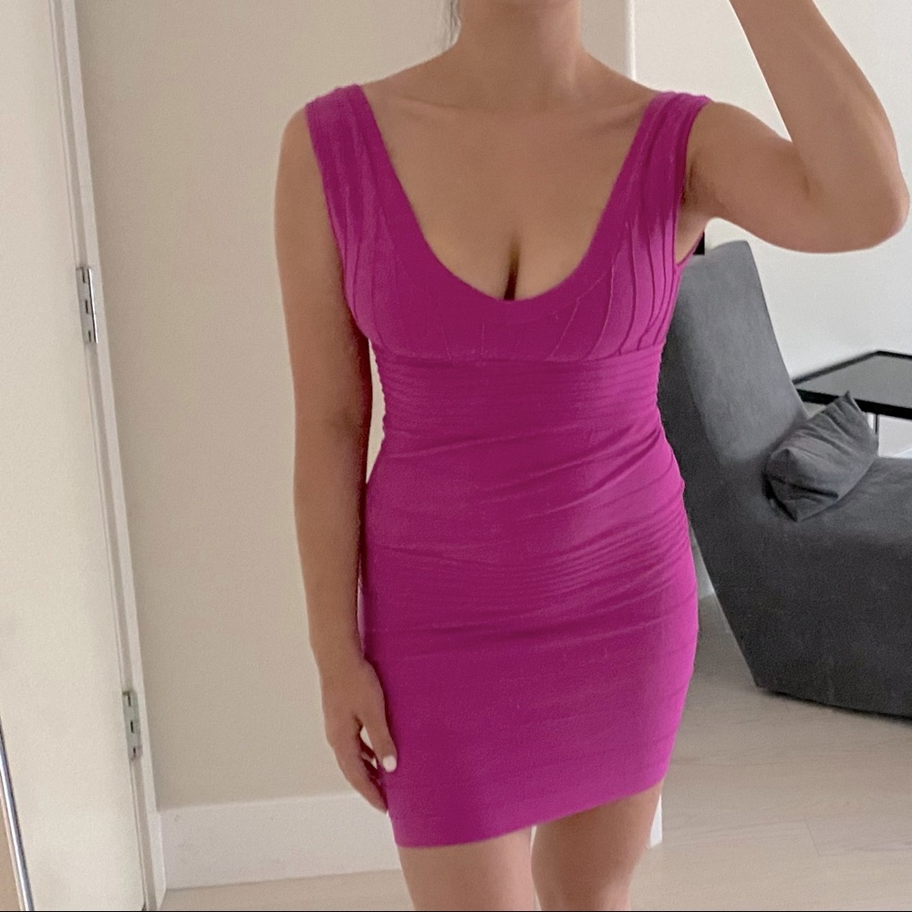 Sexy bodycon mini dress